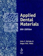 Cover of: Applied dental materials