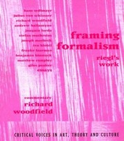 Framing formalism by Richard Woodfield, Hans Sedlmayr