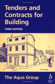 Cover of: Tenders and Contracts for Building by Aqua Group Staff