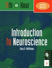 Cover of: Introduction to Neuroscience (11th Hour (Malden, Mass.).)