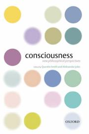 Cover of: Consciousness | 