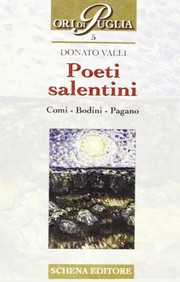 Cover of: Poeti salentini by Donato Valli