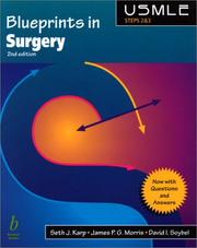 Cover of: Blueprints in Surgery (Blueprints) by Seth J. Karp, James Morris, David I. Soybel