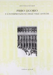 Cover of: Pirro Ligorio e l'interpretazione delle ville antiche