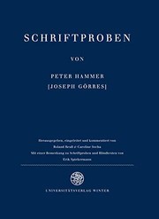 Cover of: Schriftproben