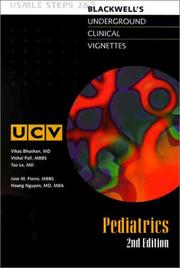 Cover of: Underground Clinical Vignettes: Pediatrics, Classic Clinical Cases for USMLE Step 2 and Clerkship Review