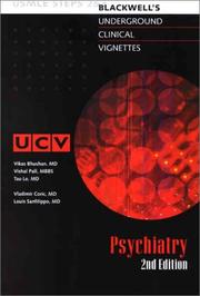 Cover of: Underground Clinical Vignettes by Vishal, M.D. Pall, Tao Le, Vladimir Coric, Louis Sanfilippo