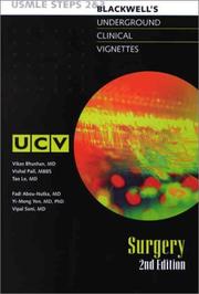 Cover of: Underground Clinical Vignettes: Surgery, Classic Clinical Cases for USMLE Step 2 and Clerkship Review
