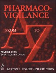 Cover of: Pharmacovigilance from A to Z by Barton l. Cobert, Pierre Biron