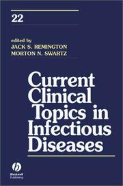Cover of: Current Clinical Topics in Infectious Diseases, Volume 22