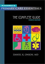 Cover of: Blackwell's Primary Care Essentials by Daniel K. Onion