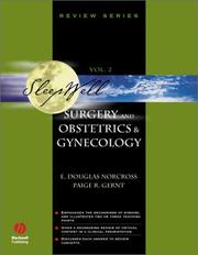 Cover of: Sleepwell: Surgery and Obstetrics & Gynecology, Vol. 2 (Sleepwell Review Series)