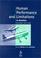 Cover of: Human performance and limitations in aviation