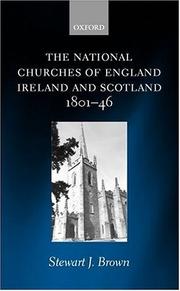 Cover of: The National Churches of England, Ireland, and Scotland 1801-46