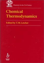 Cover of: Chemical thermodynamics