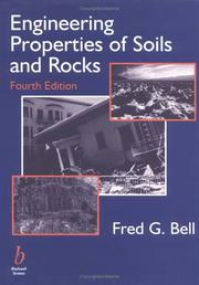 Cover of: Engineering Properties of Soil and Rocks by F. G. Bell