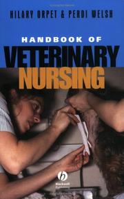 Cover of: Handbook of Veterinary Nursing