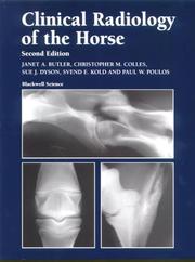 Cover of: Clinical Radiology of the Horse by Janet A. Butler, Christopher M. Colles, Sue Dyson, Svende Kold, Paul Poulos