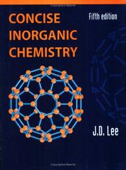 Concise Inorganic Chemistry by John D. Lee