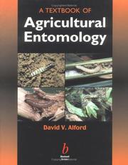 Cover of: A Textbook of Agricultural Entomology by David V. Alford