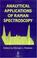 Cover of: Analytical applications of Raman spectroscopy