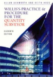 Cover of: Willis's practice and procedure for the quantity surveyor