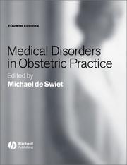 Cover of: Medical Disorders in Obstetric Practice