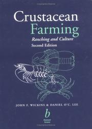 Cover of: Crustacean Farming by J. F. Wickins, Daniel O'C Lee, John F. Wickins, Daniel O'C Lee