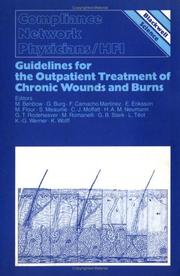 Cover of: Guidelines for the Outpatient Treatment of Chronic Wounds and Burns