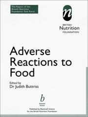 Cover of: Adverse Reactions to Food