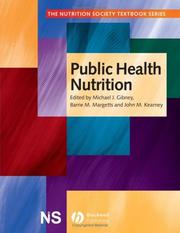 Cover of: Public health nutrition by edited on behalf of the Nutrition Society by Michael J. Gibney ... [et al.].