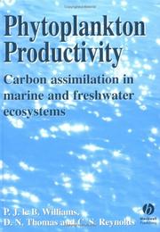 Cover of: Phytoplankton productivity: carbon assimilation in marine and freshwater ecosystems