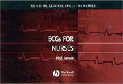 Cover of: ECGs for Nurses (Essential Clinical Skills for Nurses) by Philip Jevon