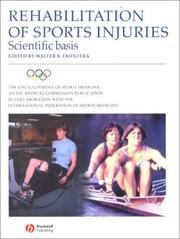 Cover of: Rehabilitation of Sports Injuries: Scientific Basis (Encyclopaedia of Sports Medicine)
