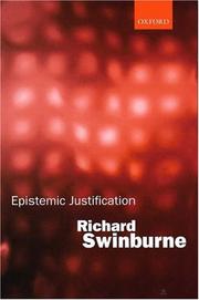 Cover of: Epistemic Justification