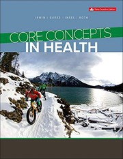 Cover of: Core Concepts in Health