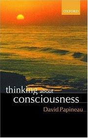 Cover of: Thinking about Consciousness