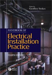 Cover of: Handbook of Electrical Installation Practice
