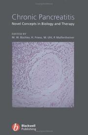 Cover of: Chronic Pancreatitis: Novel Concepts in Biology and Therapy
