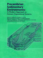 Cover of: Precambrian Sedimentary Environments by Patricia L. Corcoran