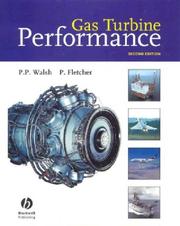 Cover of: Gas Turbine Performance by Philip P. Walsh, Paul Fletcher