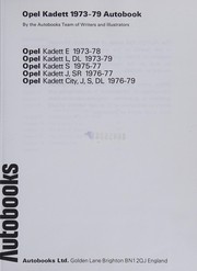 Cover of: Opel Kadett 1973-79 Autobook ..