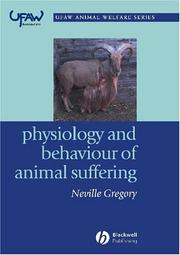 Cover of: Physiology and Behaviour of Animal Suffering (Universities Federation for Animal Welfare)