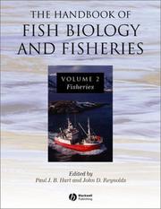 Cover of: Handbook of Fish Biology and Fisheries, Two Volume Set