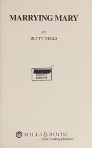 Cover of: Marrying Mary by Betty Neels