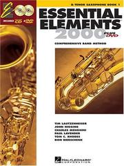 Cover of: Essential Elements 2000, Book 1 Plus DVD by Hal Leonard Corp., Hal Leonard Corp.