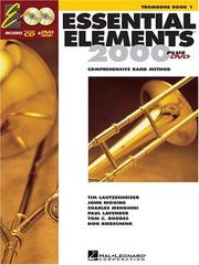 Cover of: Essential Elements 2000, Book 1 Plus DVD by Hal Leonard Corp., Hal Leonard Corp.