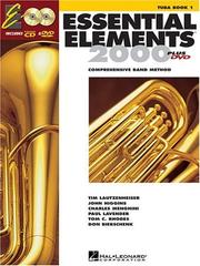 Cover of: Essential Elements 2000, Book 1 Plus DVD by Hal Leonard Corp., Hal Leonard Corp.