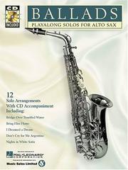 Cover of: Ballads: Play-Along Solos for Alto Sax