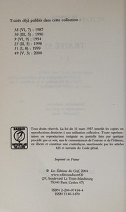Cover of: Les écrits de Plotin by Plotinus